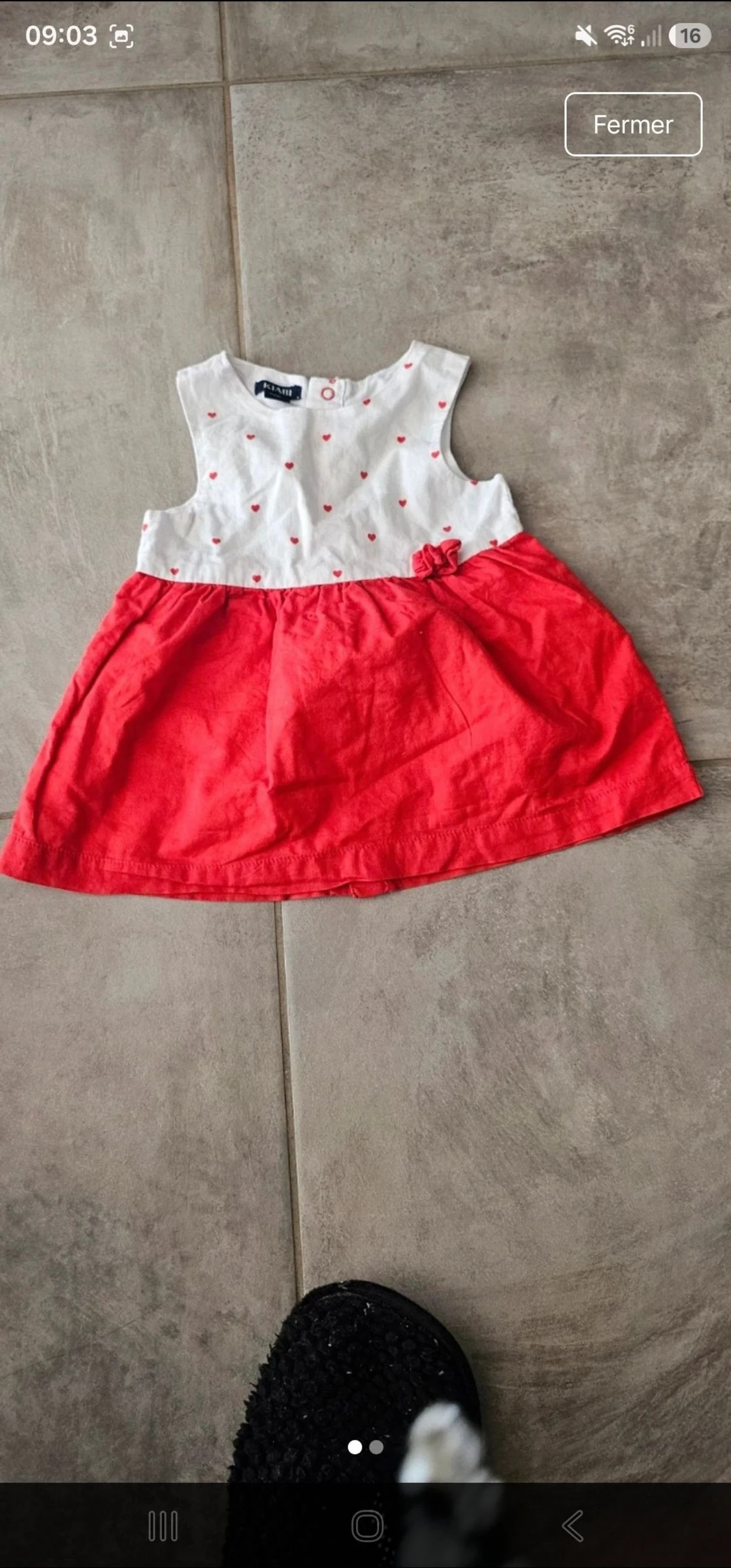 Robe kiabi 3 mois